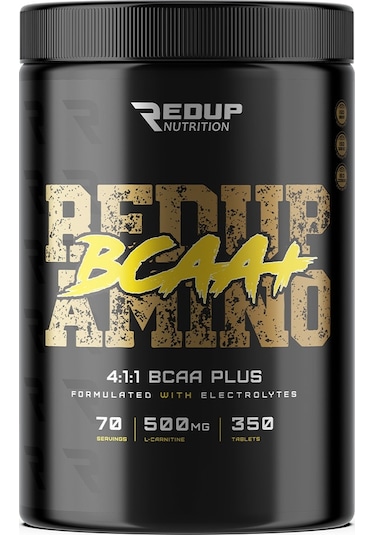Redup Nutrition 4:1:1 Bcaa Plus 350 Tabs.