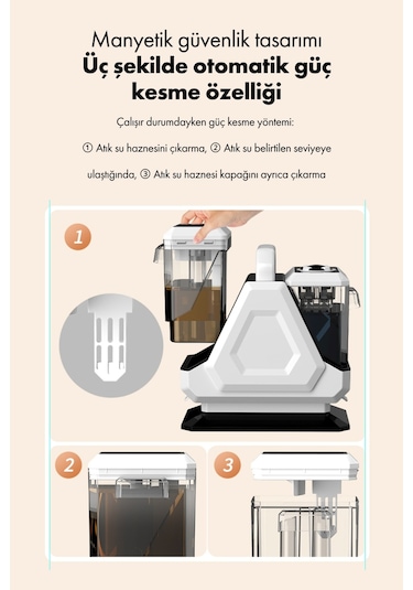Whirtz Koltuk Ve Halı Yıkama Makinesi