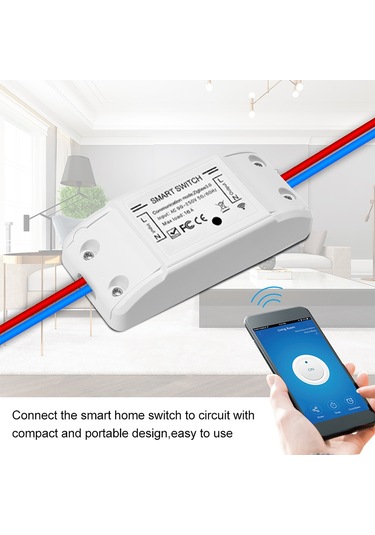 Youtek 10a Akıllı Ev Anahtarı, Wifi+bluetooth İkili Mod, Tuya Uygulaması İle Uzaktan Kontrol, Zamanlama Ve Ses Komutu, 4'lü Paket Tuya Wifi