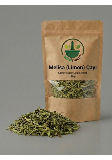 Melisa Limon Melisa Çayı Lemon Balm Tea Melissa Officinalis Doğal Kurutulmuş 50 G