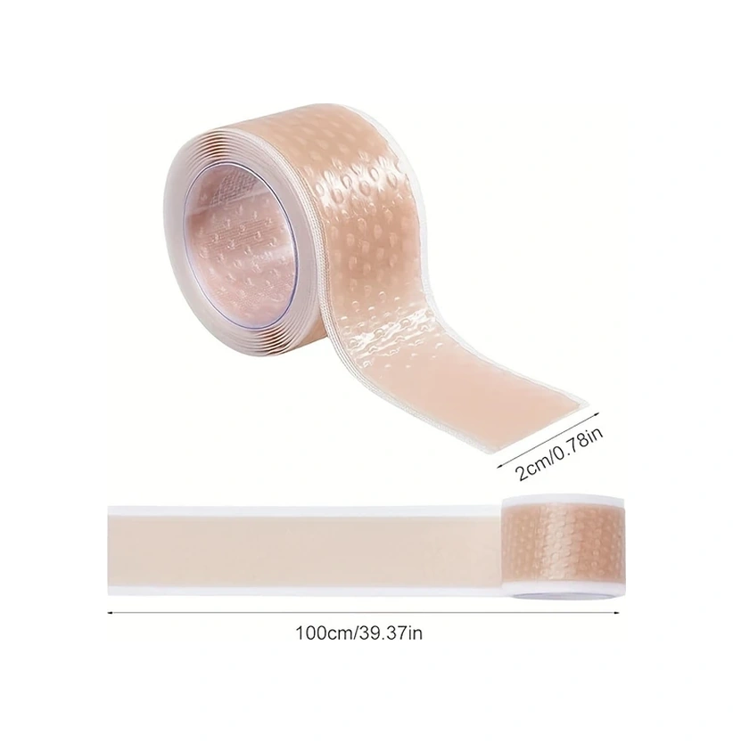 Chenkestoreone 1 Adet 100cm Silikon Görünmez Tabanlık Kaydırmaz Ve Aşınmaz Ayak Koruma