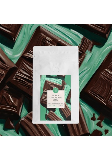 Mim And More Mint & Chocolate Coffee Nane ve Çikolata Aromalı Kahve Filtre Kahve 200 G