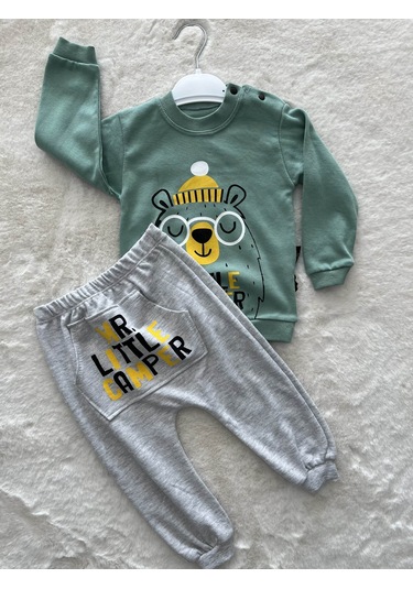 Yılbaşı Kostümlü Köpek İkili Takım Yeşil