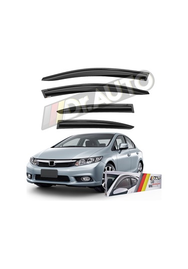 Honda Civic Fb7 2012-2016 Arası Cam Rüzgarlığı 4lü