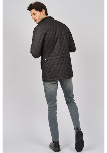 Daynax Erkek Içi Kürklü Kapitone Kaban 4926000 Kahverengi-Kahverengi