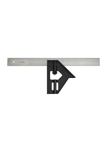 Stanley 2-46-017 Su Terazili Ayarlı 300 Mm Gönye 45 Derece - 90 Derece