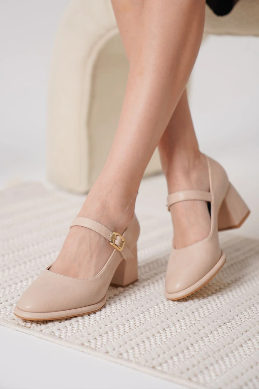 Kocadal Kocadal Kelly Nude Cilt Kadın Topuklu Ayakkabı Muhtelif