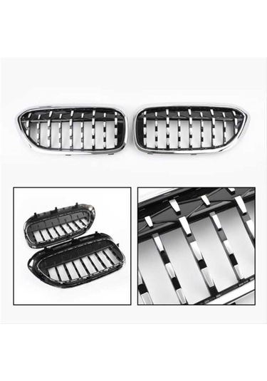 Bmw G30 Panjur Böbrek Daimond Krom