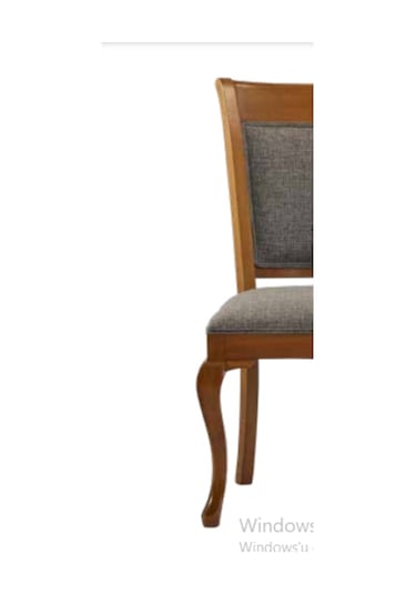 Bengimobilya Sandalye Zus013 Klasik Model Kayın Aslan Ayak Parlak Ceviz Kırçı