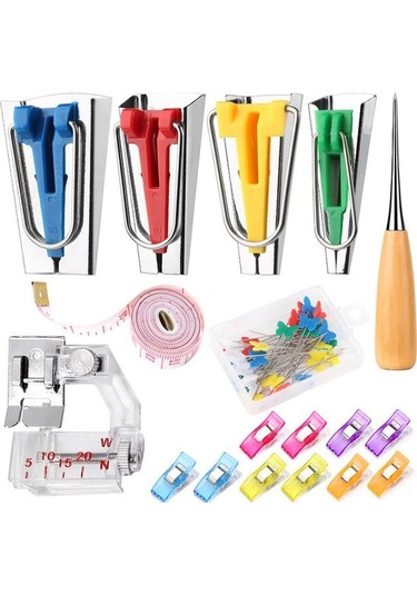 Carrier- Practical Tools, "62 Parça Dikiş Şerit Yapma Seti -