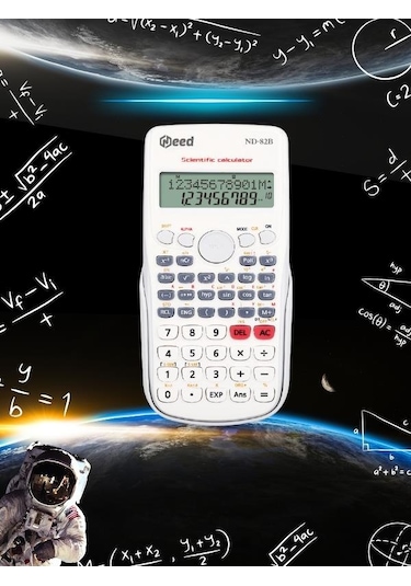 Need Nd-82b Beyaz 240 Fonksiyonlu Bilimsel Hesap Makinesi Beyaz