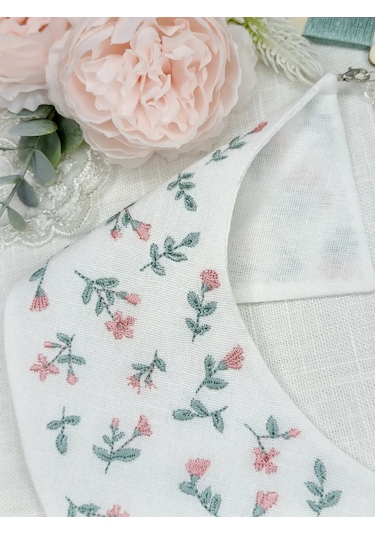 Matta Stıl' Nakışlı Yakalı 137892558 Beyaz