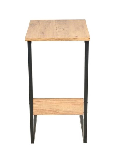 Ceramical C Sehpa - Atlantik Çam / Siyah - 67x46x36 Cm Atlantik Çam