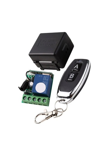 Dianziye 12v 433mhz Kablosuz Kumanda Anahtarı - Anlık, Kendi Kilitleme, Birbirine Kilitleme Ve Gecikme Modlu Röle Kontrol Cihazı