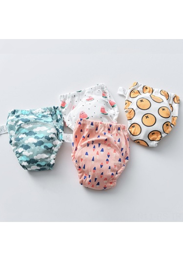 Reedark Bebek Bezi Kumaş Yıkayabilir Su Geçirmez Yenidoğan Çocuk Bezi 15-23 Kg Uygun 3 Numara