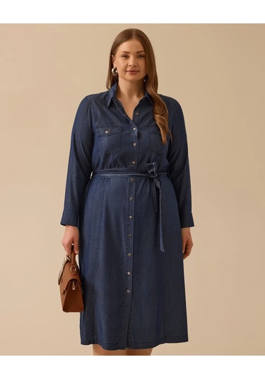 Elbise Gala-xi İndigo