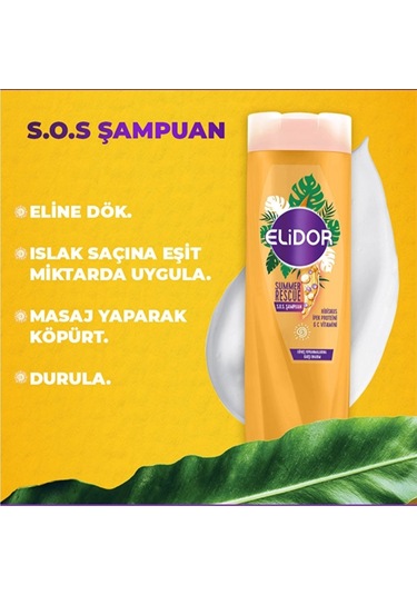 Summer Rescue S.o.s. Şampuan 400 Ml.