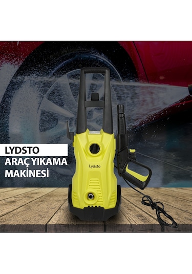 Çok Amaçlı 2000w 120 Bar Araç Yıkama Makinesi - Türkiye Garantili