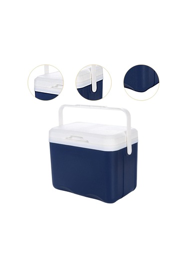 Dolıty Yalıtımlı Soğutucu Kutu Çok Yönlü Hava Koyu-mavi Koyu Mavi
