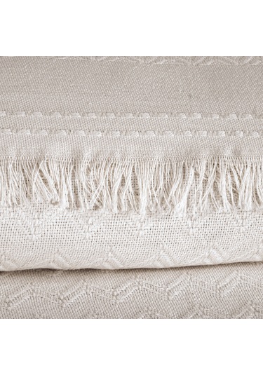 Schafer Home Zuma Çift Kişilik Pike 200x220 Cm-krem Krem