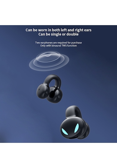 Cbtx Klipsli Kulak Stereo Bluetooth Kulaklık 1 Adet