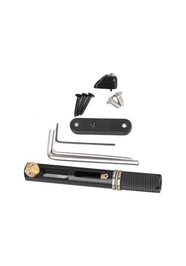 Hfambition Tek Tel Gitar Köprüleri - 5/6 Telli Bas Gitarlar İçin Ayarı Uygun Metal Konstrüksiyonlu Muzik Aleti Aksesuarı