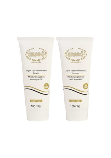 Ersağ Argan Yağlı Nemlendirici Losyon 2 x 100 ML