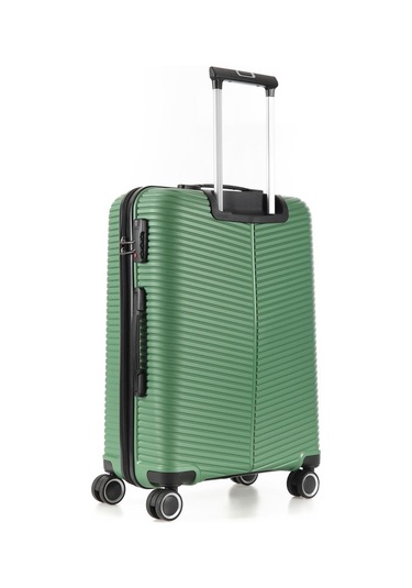 Ççs 5224 Polipropilen Orta Boy Valiz-metalik Yeşil
