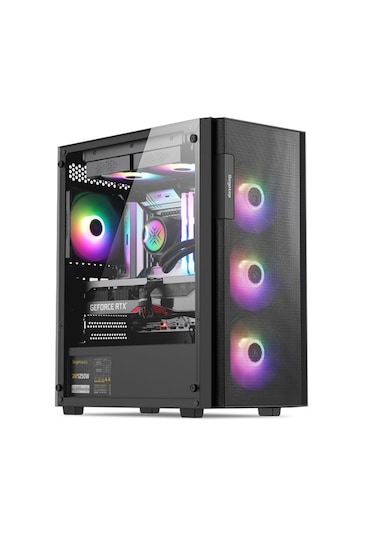 Segotep Axe 5 650w Atx Gaming Oyuncu Kasa Siyah