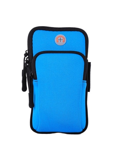 Mufunye Evrensel Su Geçirmez Mavi Spor Cep Telefonu Kol Sırtlığı Çok Renkli