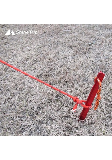 Xindoker 18cm Mor 7 Serisi Alüminyum Triangular Toprak Çivi, Çadır Ve Gölge Tente Sabitleme, Kauçuk İp Li Dayanıklı Outdoor Aksesuarı Mor