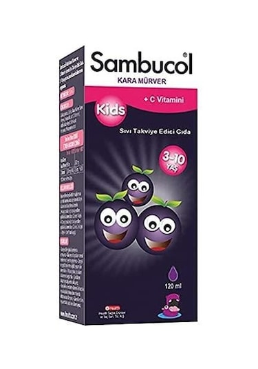 Sambucol Kids 112 120 ML Likit Şurup
