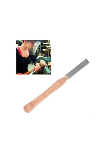 Maiyame Ahşap Torna İşleme Aleti, Yüksek Hızlı Çelik Bıçak, Kayın Sap, Ergonomik Ve Kaymaz, Dıy Geniş Eğimli Kesici, Ahşap Oymacılık Ve Torna İçin Uygun