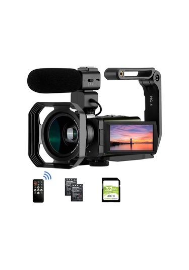 Ordro AX65 3.5" Wi-Fi UHD IPS Video Kamera