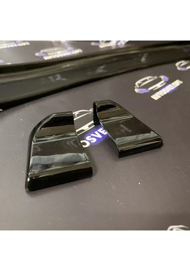 Avtosvet Opt Samurai Evrensel Parlak Siyah Bagaj Üzeri Lip Spoiler 180941216