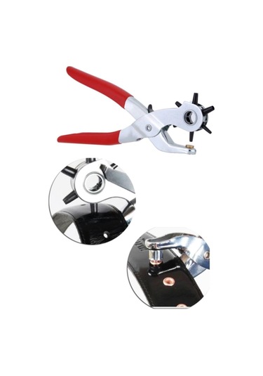 Technosmart Kemer Delme Pensesi Aleti Deri Delici Pensi Zımba