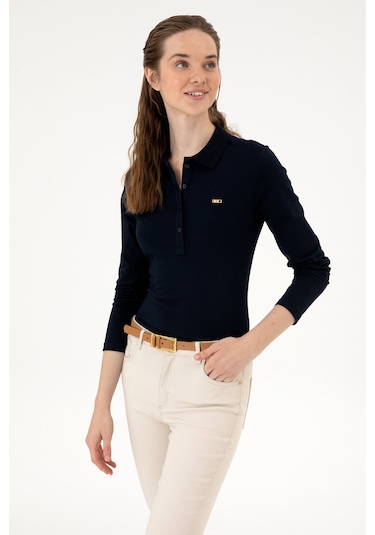 U.s. Polo Assn. Kadın Lacivert Sweatshirt 50313593-vr033 Lacivert