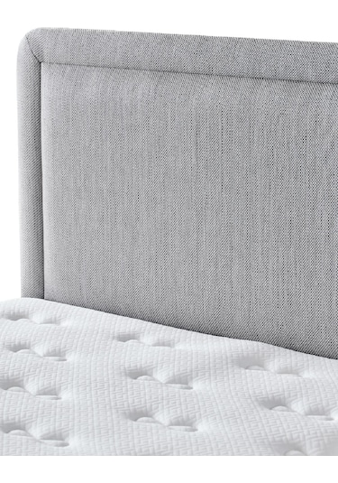 Melisa Tek Kişilik Antibakteriyel Ortopedik Paket Yaylı Visco Yatak Gri