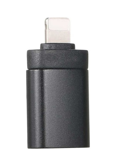 Pazly Mini Usb2.0 Otg Adaptörü, Alüminyum, Siyah/beyaz, Tak Ve Çalıştır, Geniş Uyumluluk, İos Uyumlu, Kısa Boyutlu