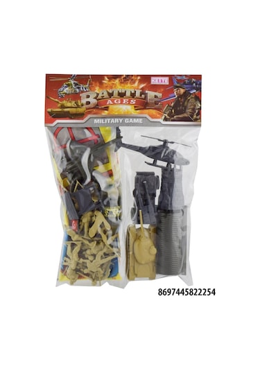 Kette Asker Seti Çok Parçalı Mini  Figürler