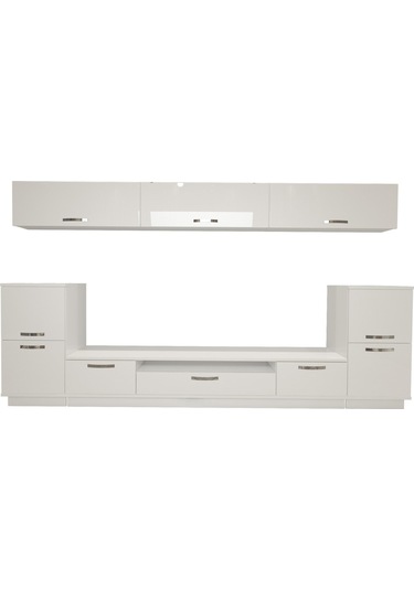 Decoraktiv Trendstyle 9 Slm Tv Ünitesi Tv Sehpası Beyaz