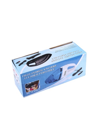 CBTxGlobal 12v 60w Islak Kuru Araç Süpürgesi Mavi