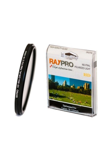 Raypro Canon 18-135 MM Lens için 67 MM HD Slim CPL Polarize Filtre