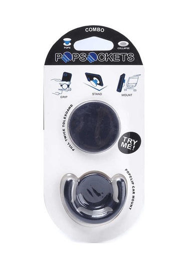 P Soket Çiftli Lazer Boyalı, Siyah