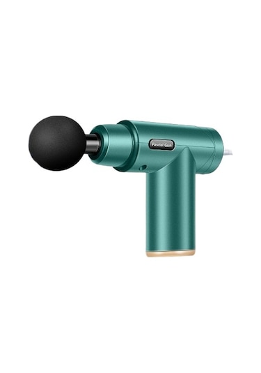 Skycity Akıllı Sessiz Masaj Tabancası - 4 Kafalı Fasya Tabancası - Taşınabilir, 5 Vites Ve 1-3 Saat Pil Ömrü Altın