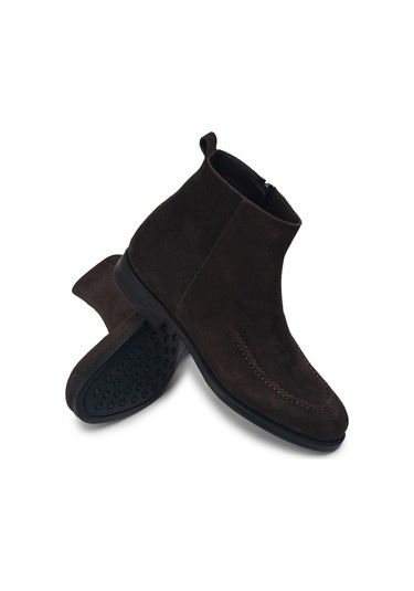 Deery Hakiki Süet Kahverengi Erkek Bot - 01975mkhvc01 Kahverengi
