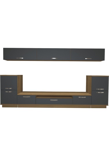 Decoraktiv Trendstyle 9 Mdf Tv Ünitesi Tv Sehpası Pera - Antrasit