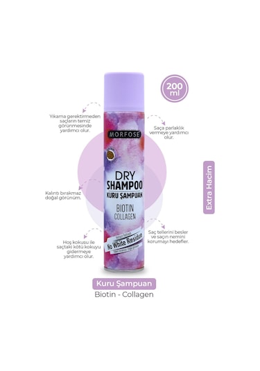 Kuru Şampuan Ekstra Hacim 200 Ml 200 Ml