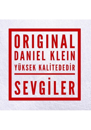 Daniel Klein Erkek Çelik Yüzük Dkj.2.2001-l-2 22 Cm Iç Çap -large Siyah