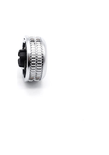 Youtek Audi Mmı Ses Kontrol Düğmesi - Gümüş/siyah Plastik, 6.5x3.5x6.5cm, 7g